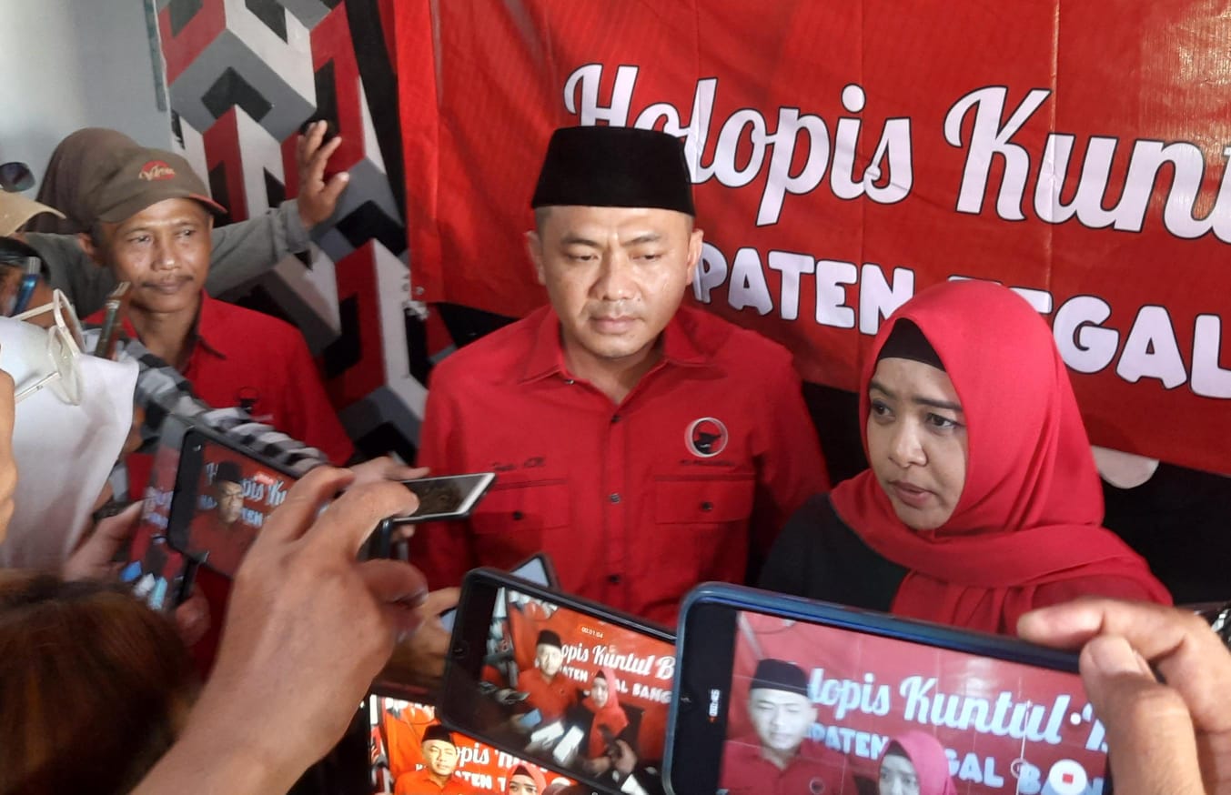 Satu Visi, Suami Istri di Tegal Daftar Penjaringan Bacalon Bupati dari Partai yang Sama, Ini Motivasinya 