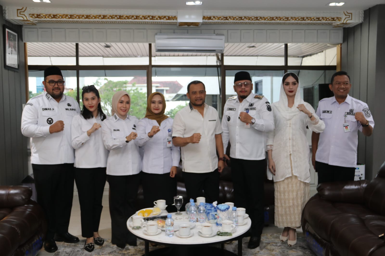 Wali Kota Tegal dan Rombongan Hadiri Halal bi Halal dengan Gubernur Jateng