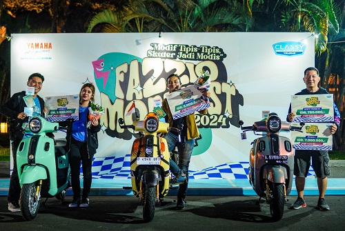 Yamaha Fazzio Modifest 2024 Pukau Warga Kota Pelajar