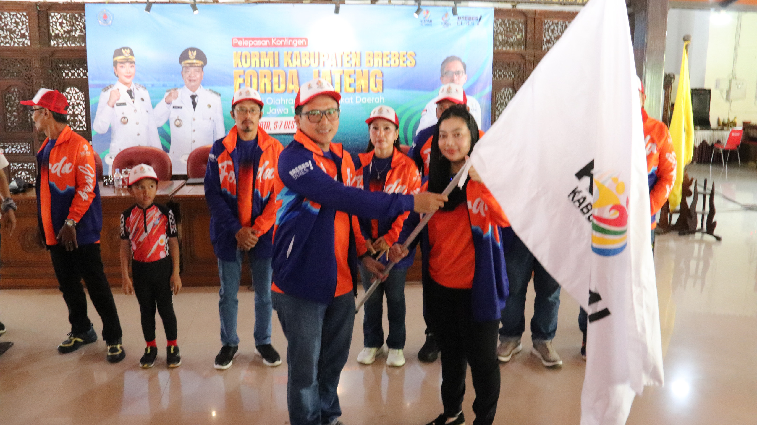 Bupati Lepas Atlet KORMI Brebes, Begini Pesannya