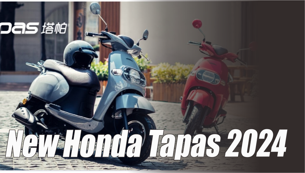 New Honda Tapas 2024 Resmi Mengaspal di RI, Alternatif Skutik Retro Modern Mirip Vespa Tapi Harganya BeAT!