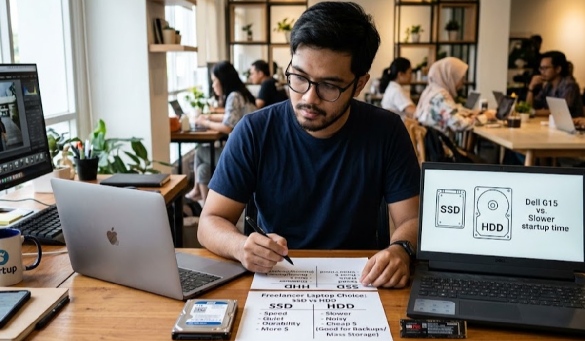 Jangan Salah Beli! Ini Alasan Freelancer Wajib Pilih Laptop SSD