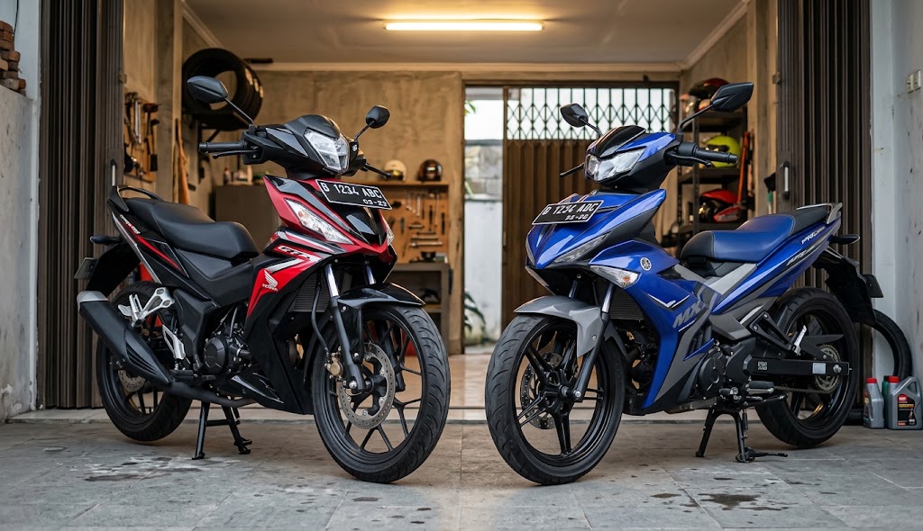 Perbandingan Honda Supra GTR 150 vs Yamaha MX King 150: Mesin, Fitur dan Harga