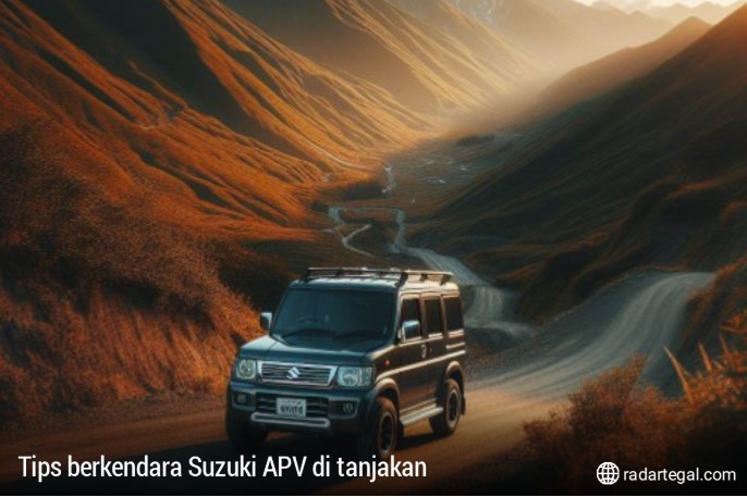 6 Tips Berkendara Suzuki APV di Tanjakan, Lakukan Agar Kendaraan Tak Oleng