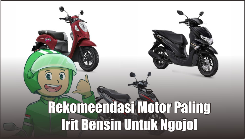 3 Pilihan Motor Paling Irit Bensin Untuk Dipakai Ngojol, Plus Fitur USB Charging Gak Repot Bawa Power Bank