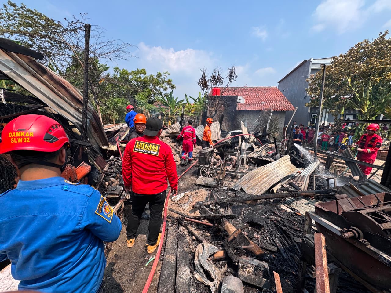 Dua Kebakaran Terjadi di Kabupaten Tegal dalam Sehari, Diduga Dipicu Aktivitas Pembakaran