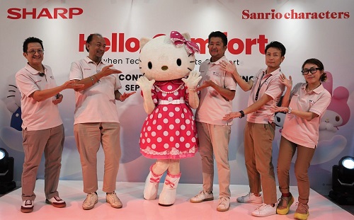 Sharp Gandeng Sanrio Gelar Kampanye Hello Comfort, Padukan Teknologi dan Gaya Hidup 