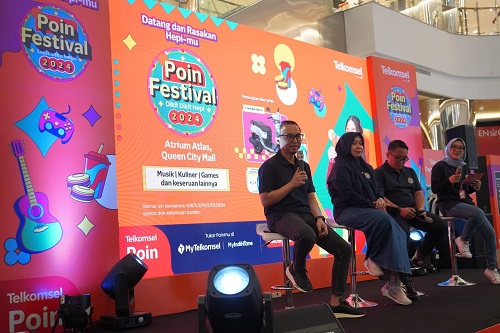 Telkomsel Gelar Poin Festival Roadshow di 4 Kota, Ada Hadiah Motor Fazzio