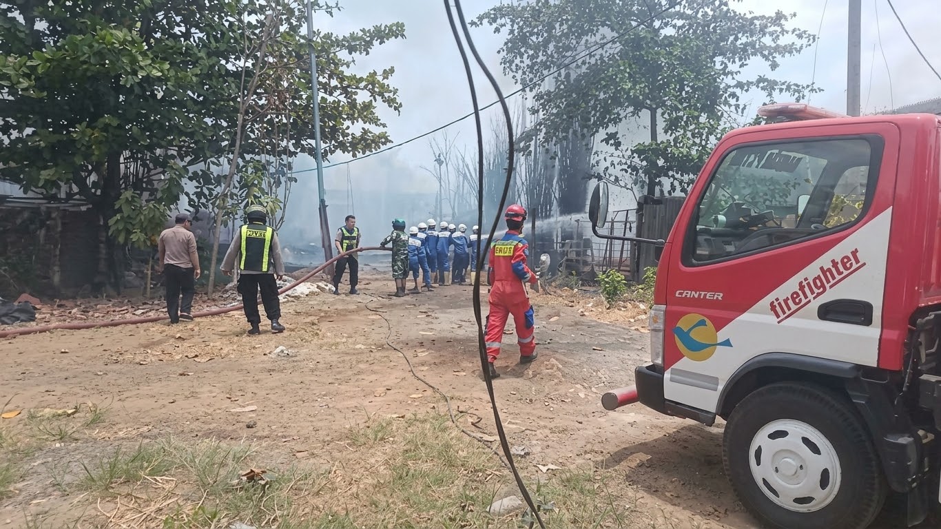 Kandang Ayam di Brebes Terbakar, Puluhan Ribu Ekor DOC Mati Terbakar