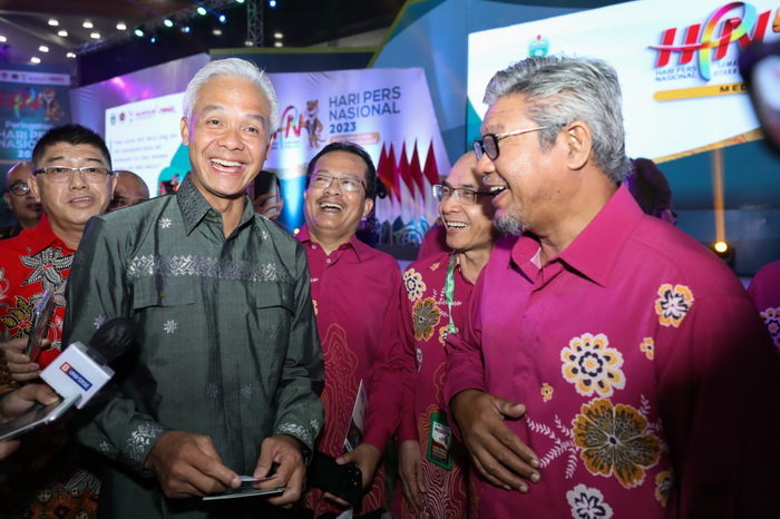 Hari Pers Nasional 2023, Gubernur Jateng: Semoga Beritanya Makin Mendidik dan Tidak Lagi Recehan