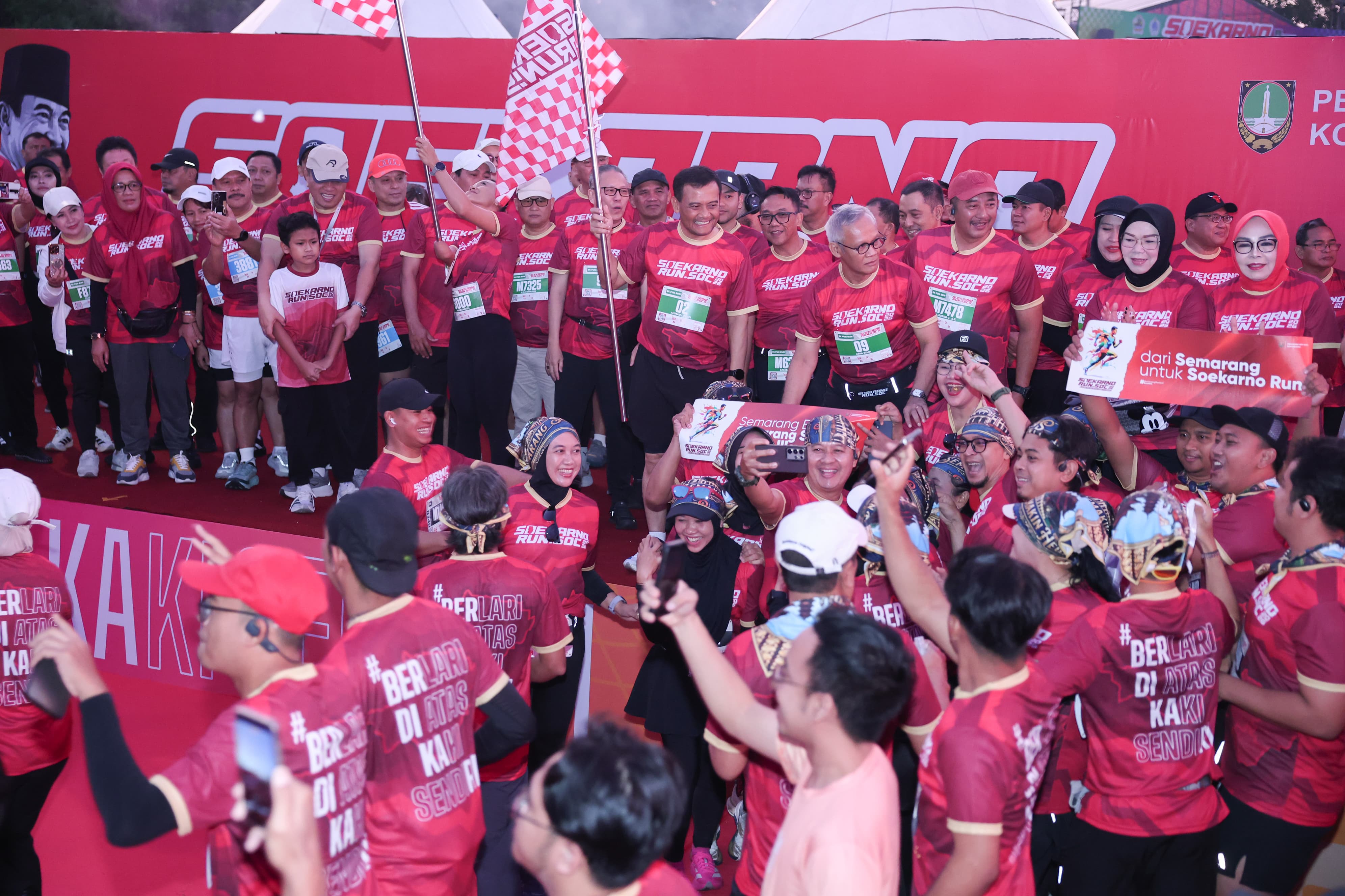 Soekarno Run 2026: Ahmad Luthfi Suarakan Pesan Inklusivitas