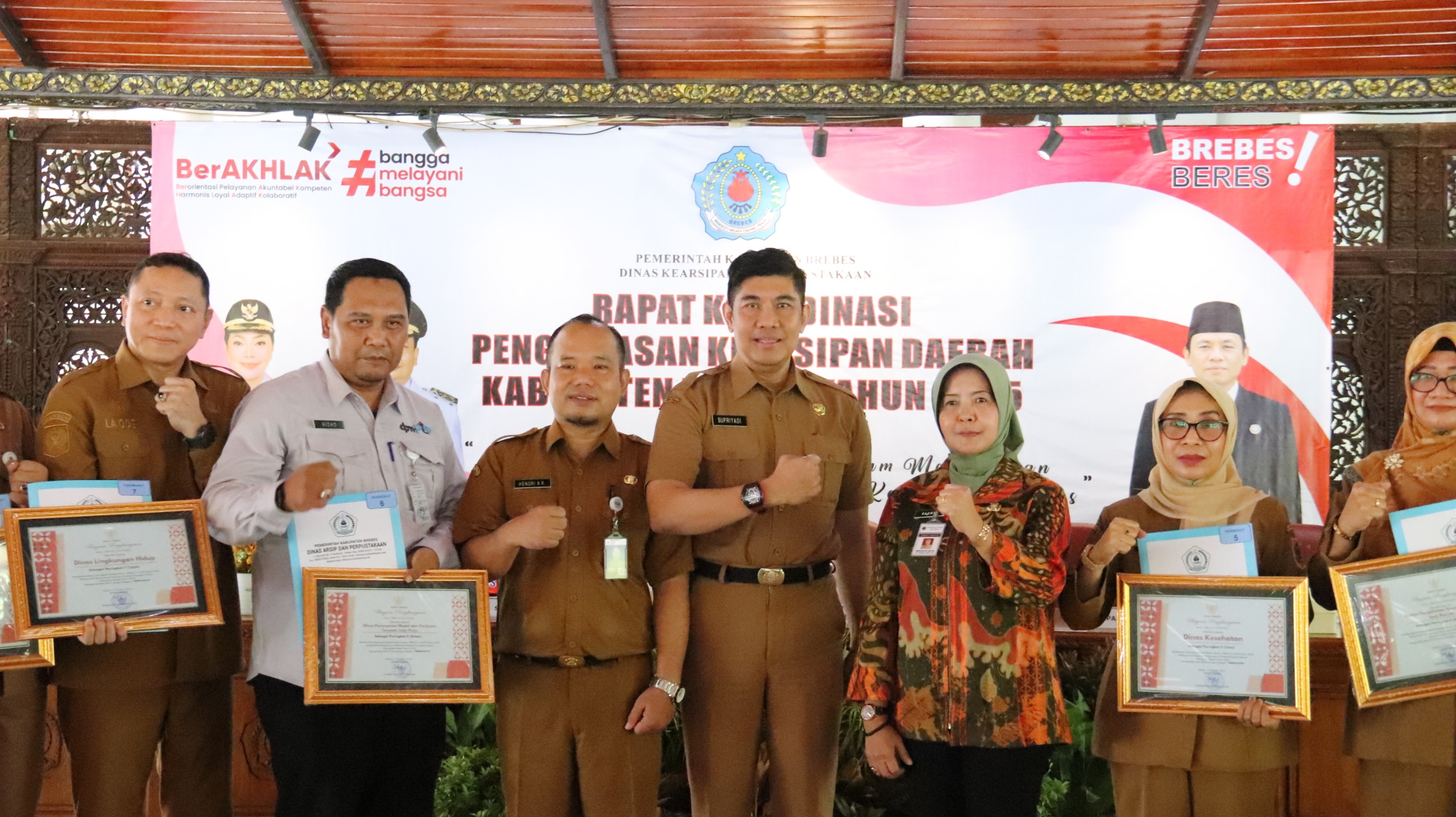 Pemkab Brebes Lakukan Pengawasan Kearsipan, Ini Tujuannya