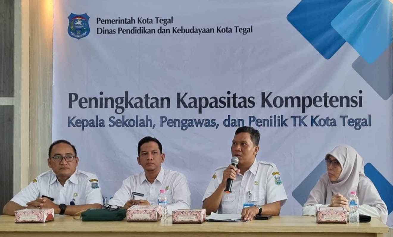 Berlangsung 2 Hari, Kepala TK dan PAUD di Kota Tegal Ikuti Peningkatan Kapasitas Kompetensi 