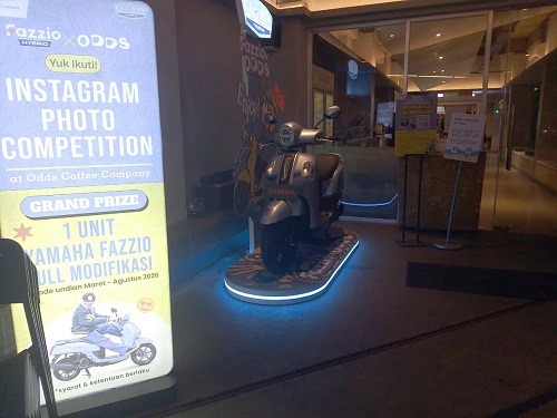 Wow! Yamaha DDS 3 Gelar Program Berhadiah Yamaha FAZZIO Full Modif, yang Mau Cuma Modal Ngopi 