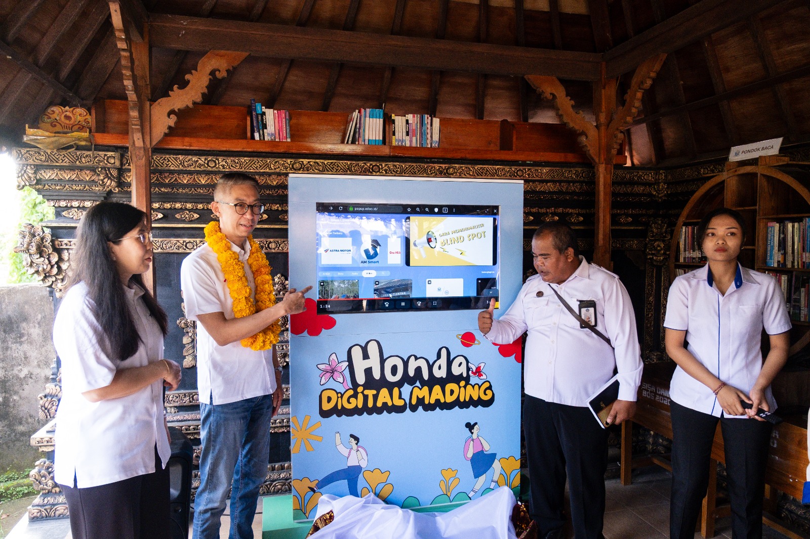 Tumbuhkan Karakter Gen-Z, Astra Motor Lakukan Ini di SMA Negeri 1 Gianyar   