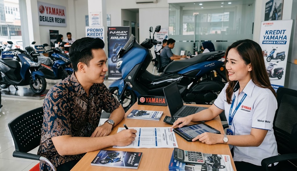 Simulasi Kredit Yamaha NMAX Turbo DP Murah 2026, Angsuran Mulai Rp1 Jutaan