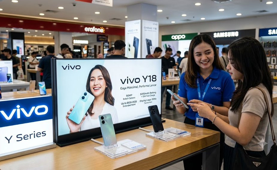 Review vivo Y18: HP Murah di Bawah Rp1,5 Juta, Pilihan Terbaik untuk Guru dan Pelajar SD 2026