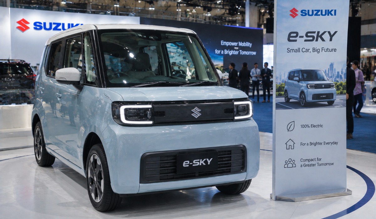 Suzuki e-Sky Terdaftar di Indonesia, Seperti Apa Mobil Listrik Mungil Ini?