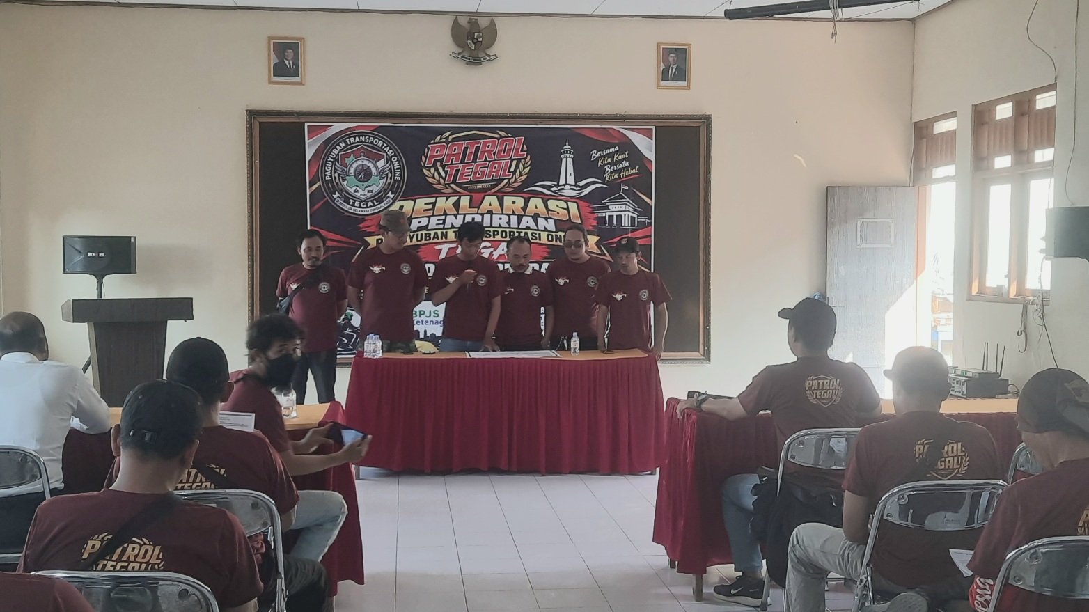 Satukan Driver Ojol dan Taksol, Paguyuban Patrol Tegal Berdiri