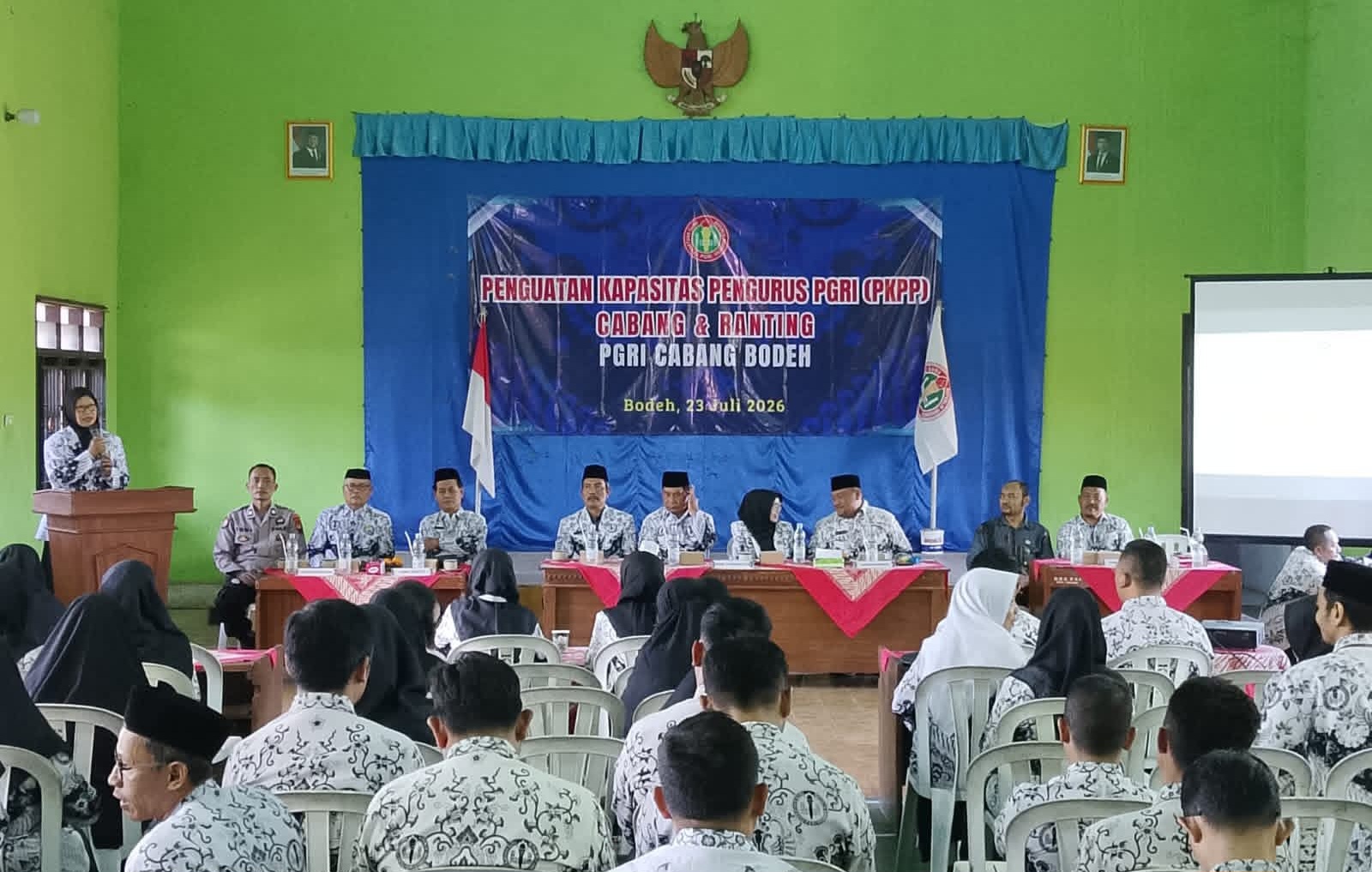 Anggota PGRI di Pemalang Ikuti Penguatan Kapasitas Pengurus
