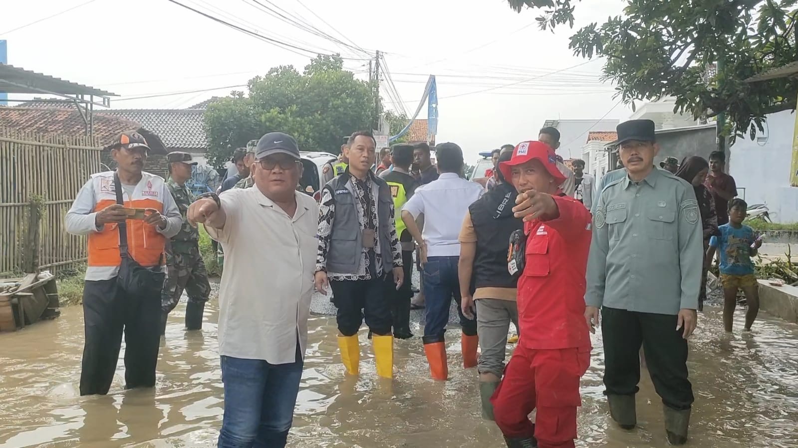 Tanggul Cisanggarung Limpas dan Banjir, Anggota DPRD Brebes Harap Ada Perhatian Khusus