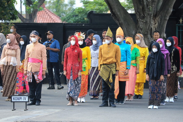 Begini Semangat Kebhinekaan dan Nasionalisme pada Peringatan Hardiknas di Jateng