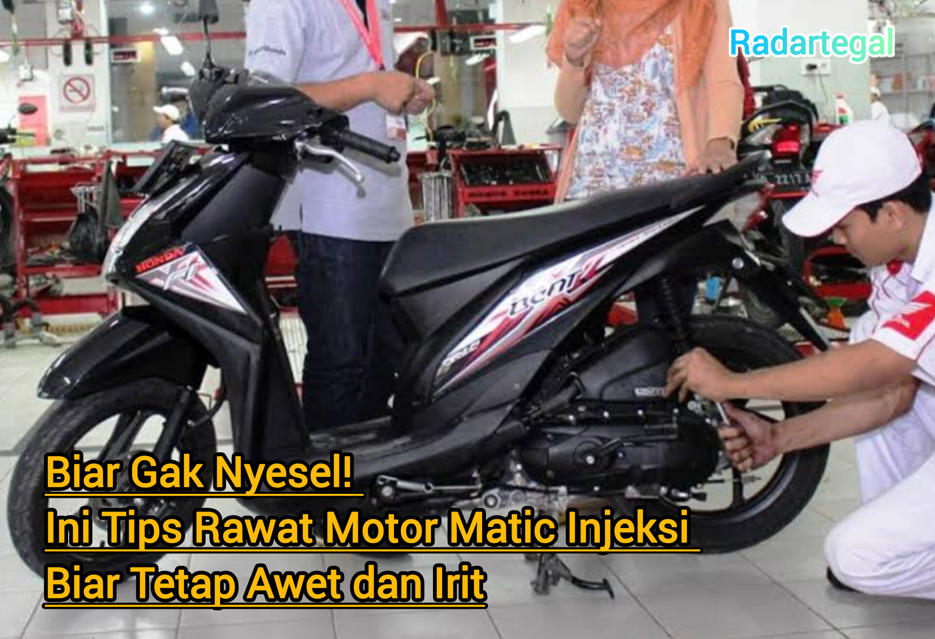 Biar Gak Nyesel! Ini Tips Rawat Motor Matic Injeksi Biar Awet dan Irit
