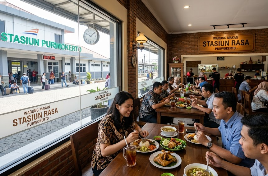 6 Tempat Makan Siang Dekat Stasiun Purwokerto yang Enak, Wajib Dicoba saat Baru Turun Kereta
