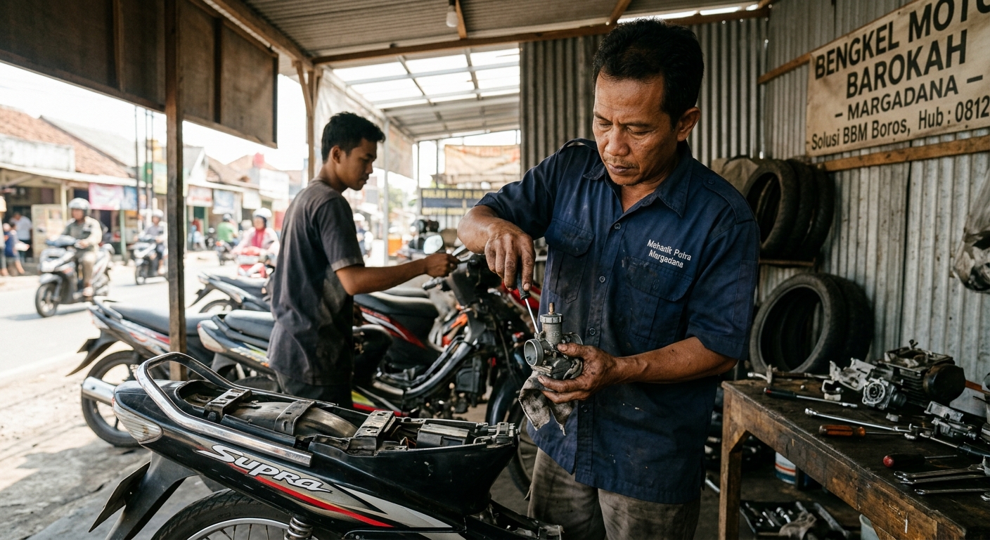 Cara Hemat Bensin Motor Bebek Agar Dompet Anda Tetap Gemuk