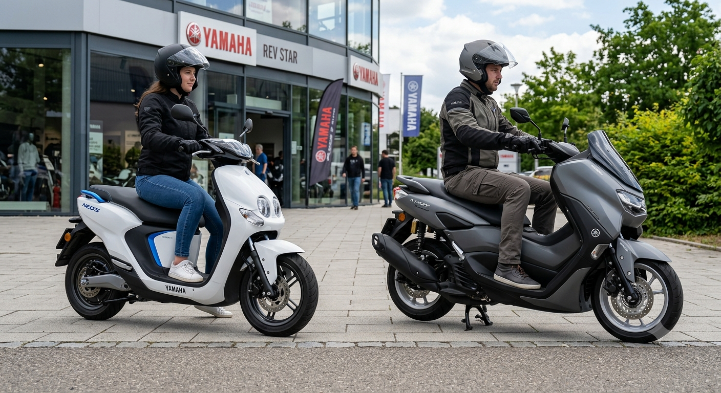 Cek Perbandingan Motor Listrik Yamaha NEO'S dengan Yamaha NMAX!