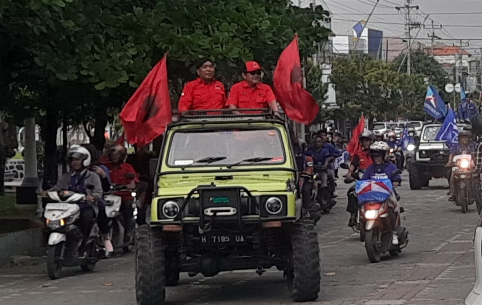 Kuatkan Kaukus 4 Parpol, Kader PDI Perjuangan daftar Penjaringan Bacalon Walikota Tegal di PAN 