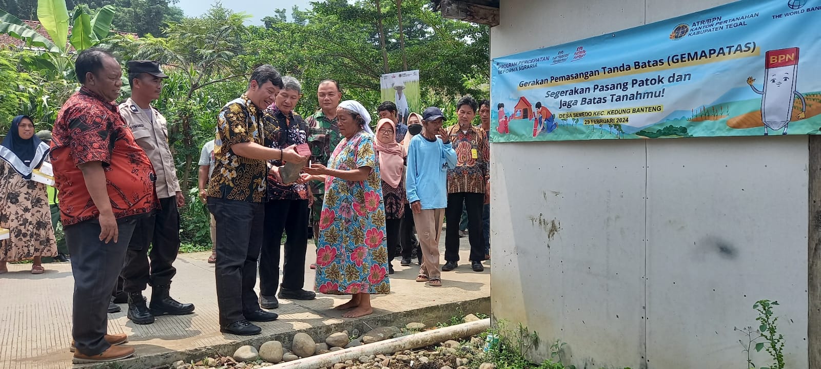 1.500 Bidang Tanah di Desa Semedo Jadi Sasaran Program PTSL di Kabupaten Tegal