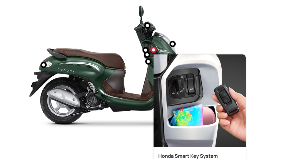 Fitur Keamanannya Jempolan, Begini Teknologi Canggih Honda Scoopy 2025