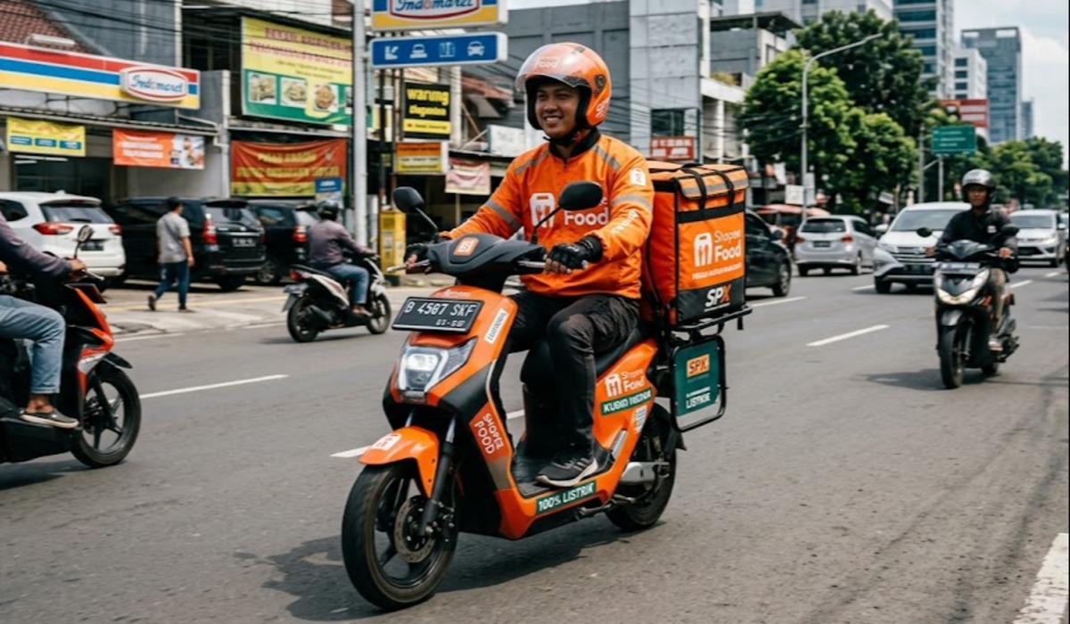 5 Motor Listrik Murah untuk Kurir Shopee Food 2026, Irit Operasional dan Bikin Untung Makin Maksimal