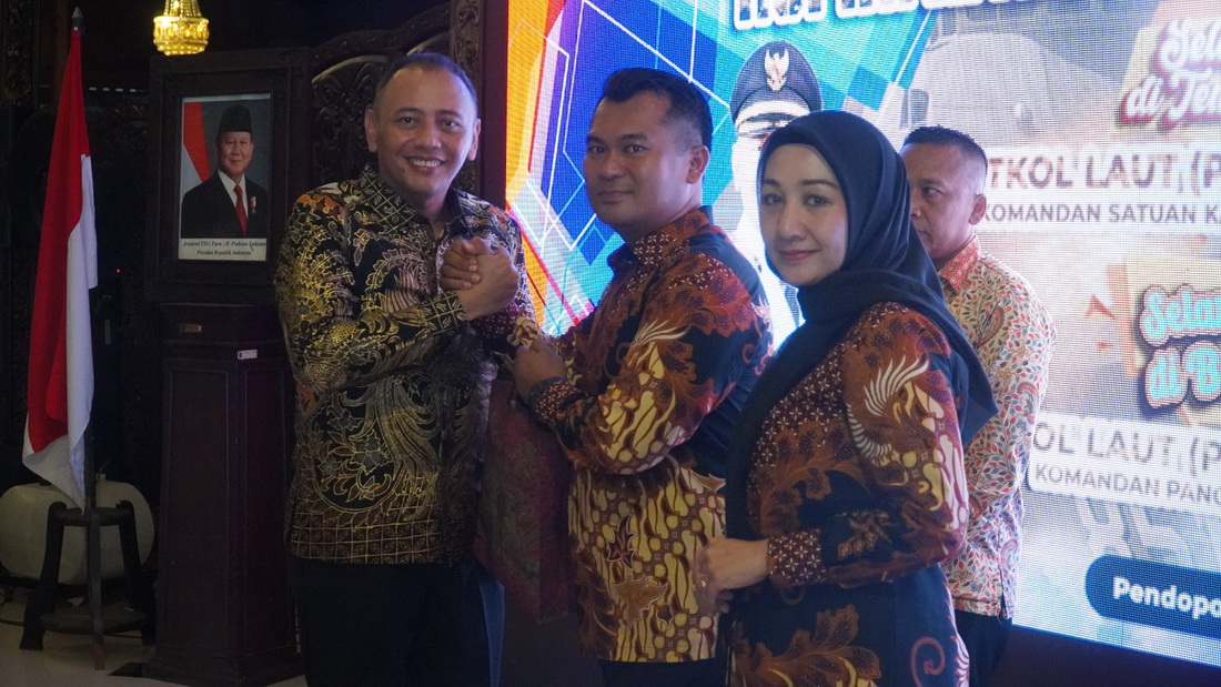 Pisah Sambut Danlanal Tegal, Wali Kota: Kita Bukan Super Hero