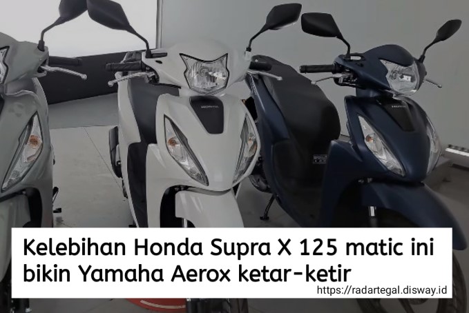 5 Kelebihan Honda Supra X 125 Matic, Bikin Yamaha Aerox Terbaru Harus Turunin Harga
