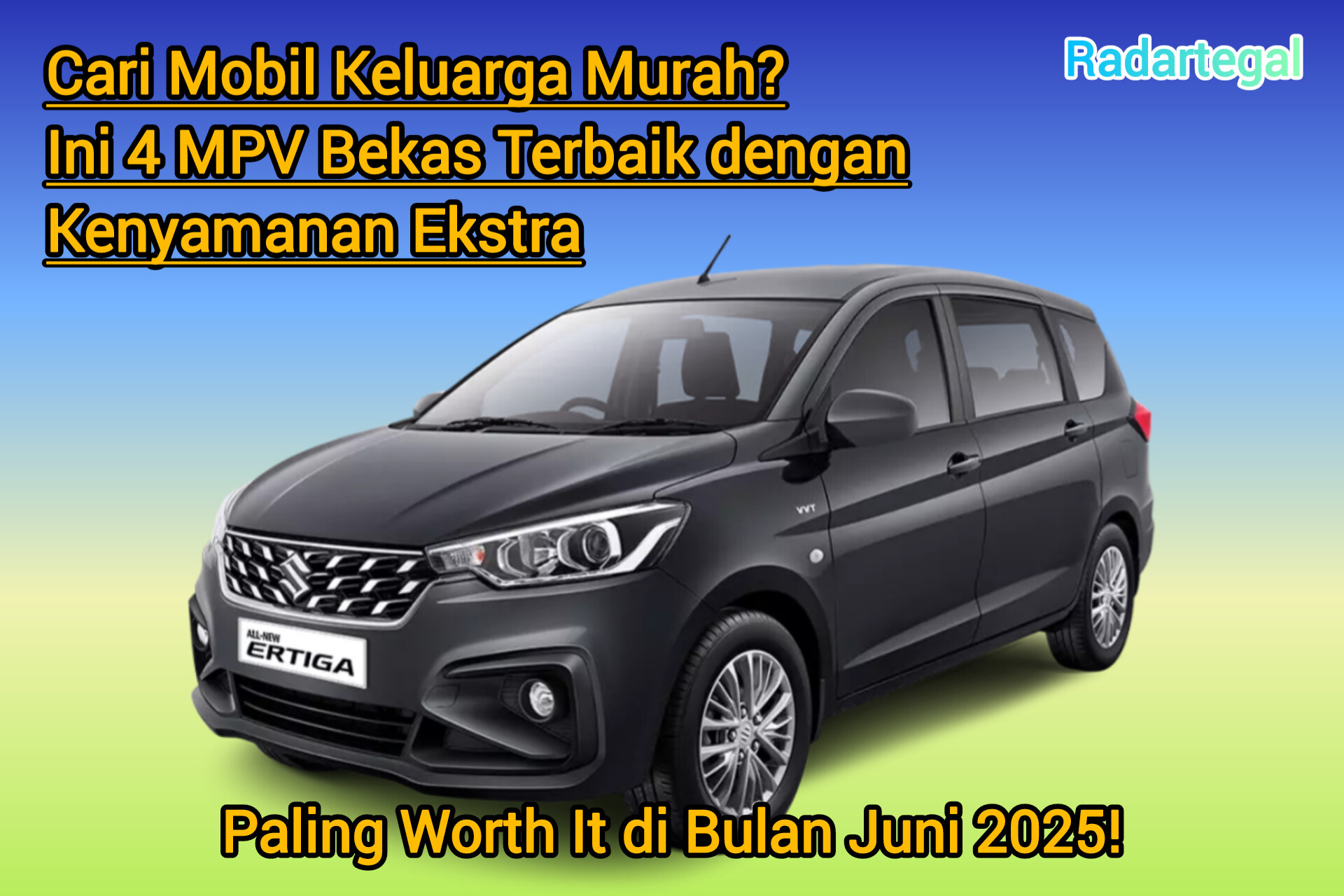 4 MPV Bekas Terbaik 2025 dengan Kenyamanan Ekstra Paling Worth It