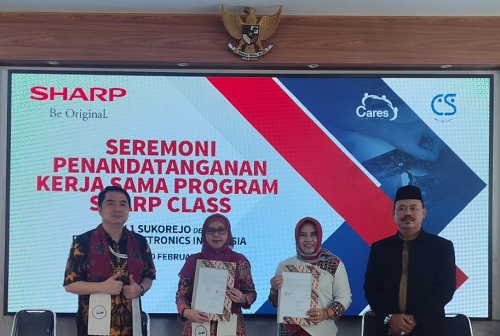 Sharp Indonesia Dukung Pemerintah Tingkatkan Kualitas Lulusan SMK yang Berkualitas