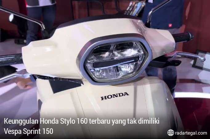 Tak Ada di Vespa Sprint 150, Ini 4 Keunggulan Honda Stylo 160 Terbaru, Harga Lebih Murah Mesin Handal