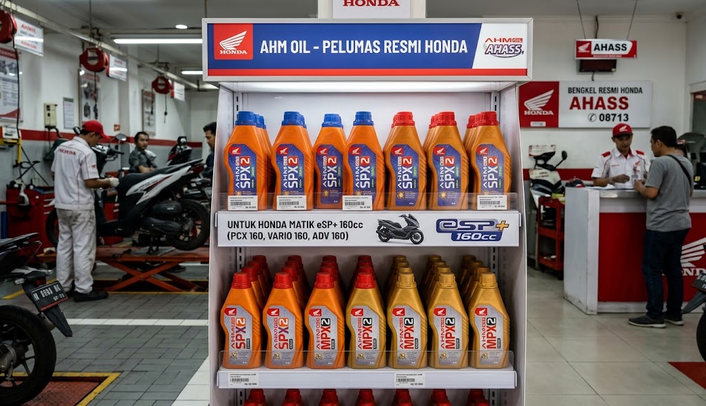 8 Tips Memilih Oli Mesin untuk Motor Matic Honda eSP+ 160cc, Jangan Asal Pilih