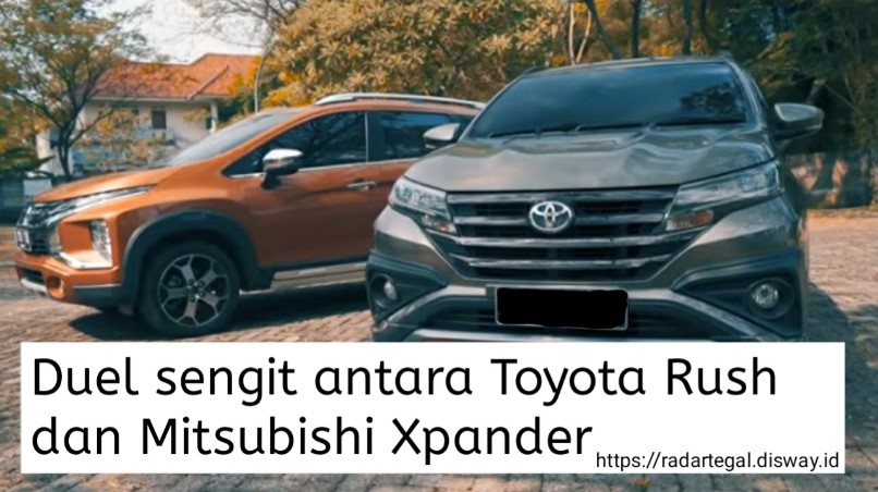 Duel Sengit Toyota Rush dan Mitsubishi Xpander, Mobil paling Dicari Keluarga Indonesia
