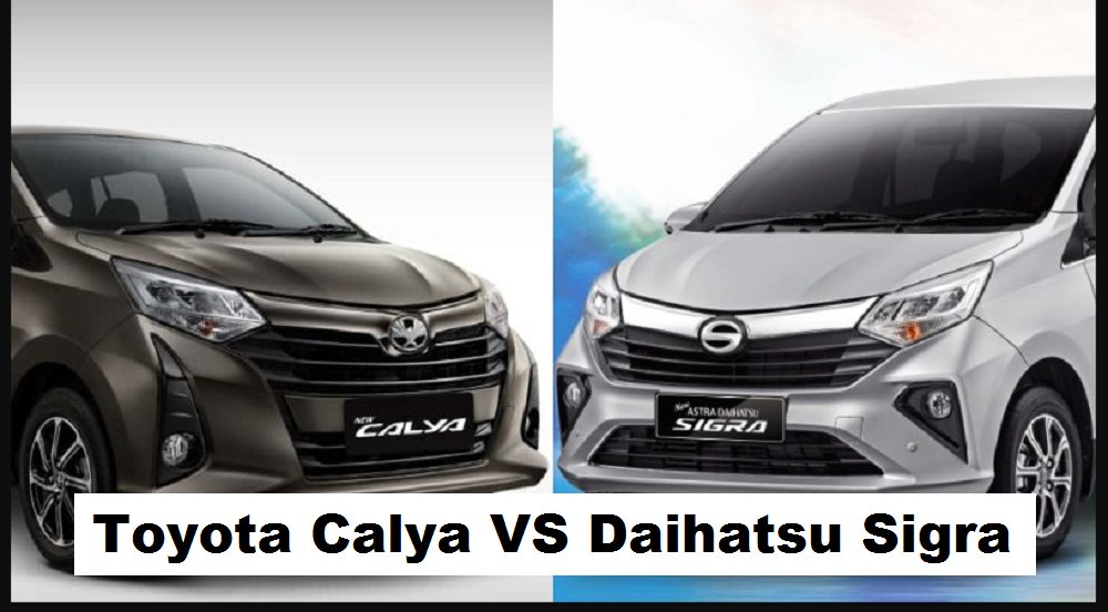 Perbedaan Toyota Calya dan Daihatsu Sigra, Simak lengkapnya Mana yang lebih Unggul ?