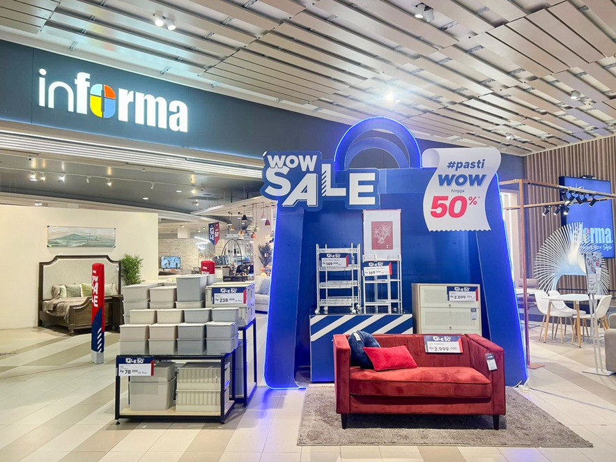 WOW SALE INFORMA Kembali Hadir Berikan Diskon Terbesar #pastiWOW