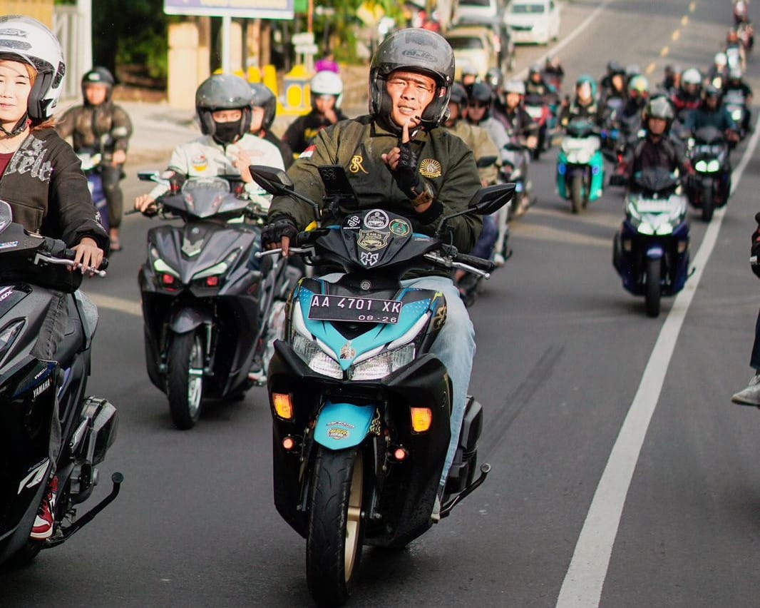 Nyore Bareng Aerox di Solo, Silaturami Konsumen Jelang Senja Akhir Pekan 