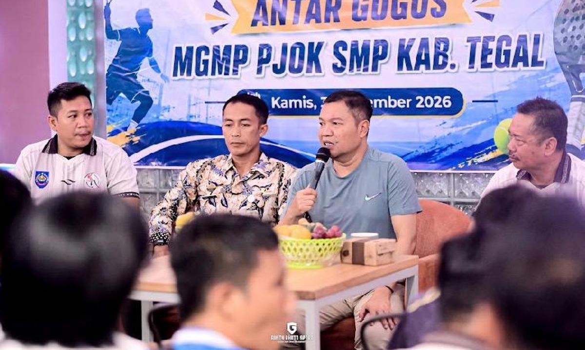 Kenalkan Olahraga Padel, MGMP PJOK SMP Kabupaten Tegal Gelar Sosialisasi dan Kejuaraan