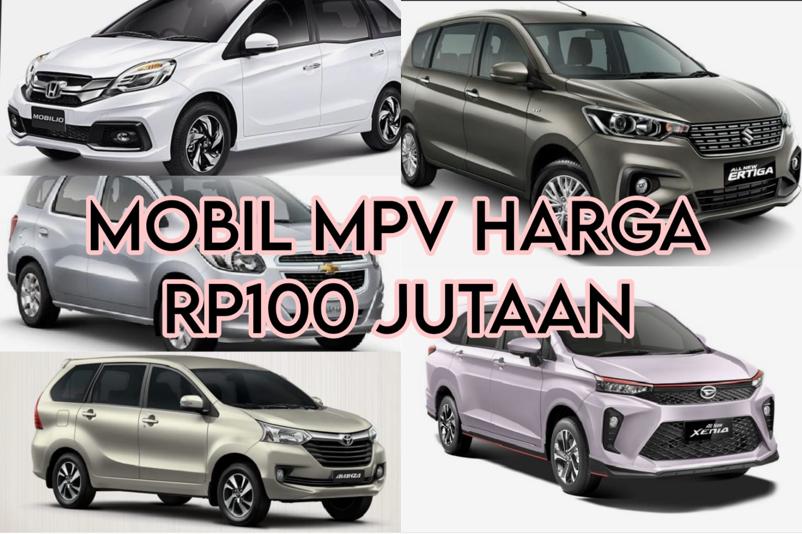 Mobil MPV 100 Jutaan yang Rekomen untuk Persiapan Mudik, Kabin Lega dan Gak Ngeselin