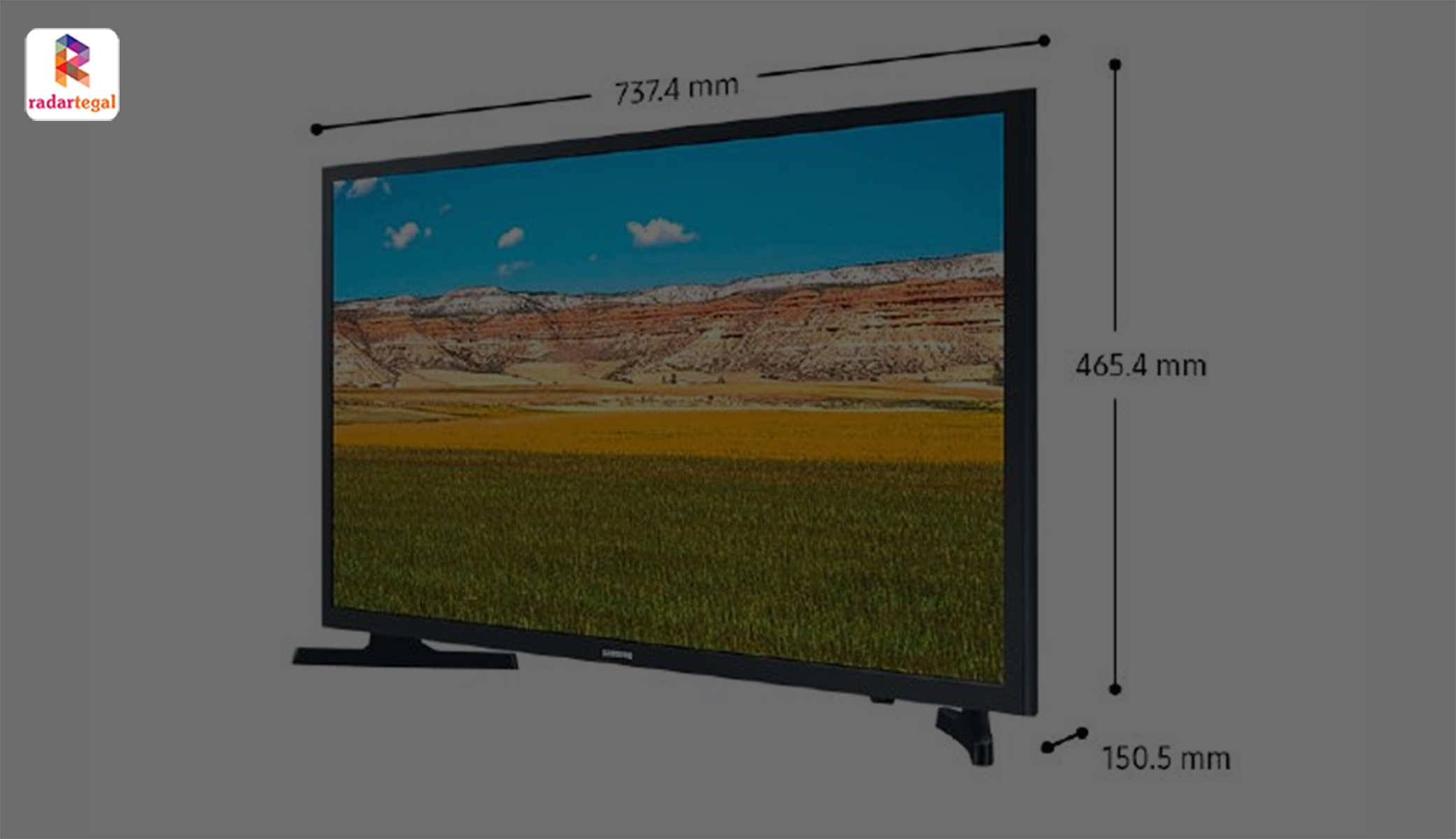 Harga Mulai 2 Jutaan, Smart TV Samsung T4500 Bisa Tangkap Sinyal Digital Tanpa STB