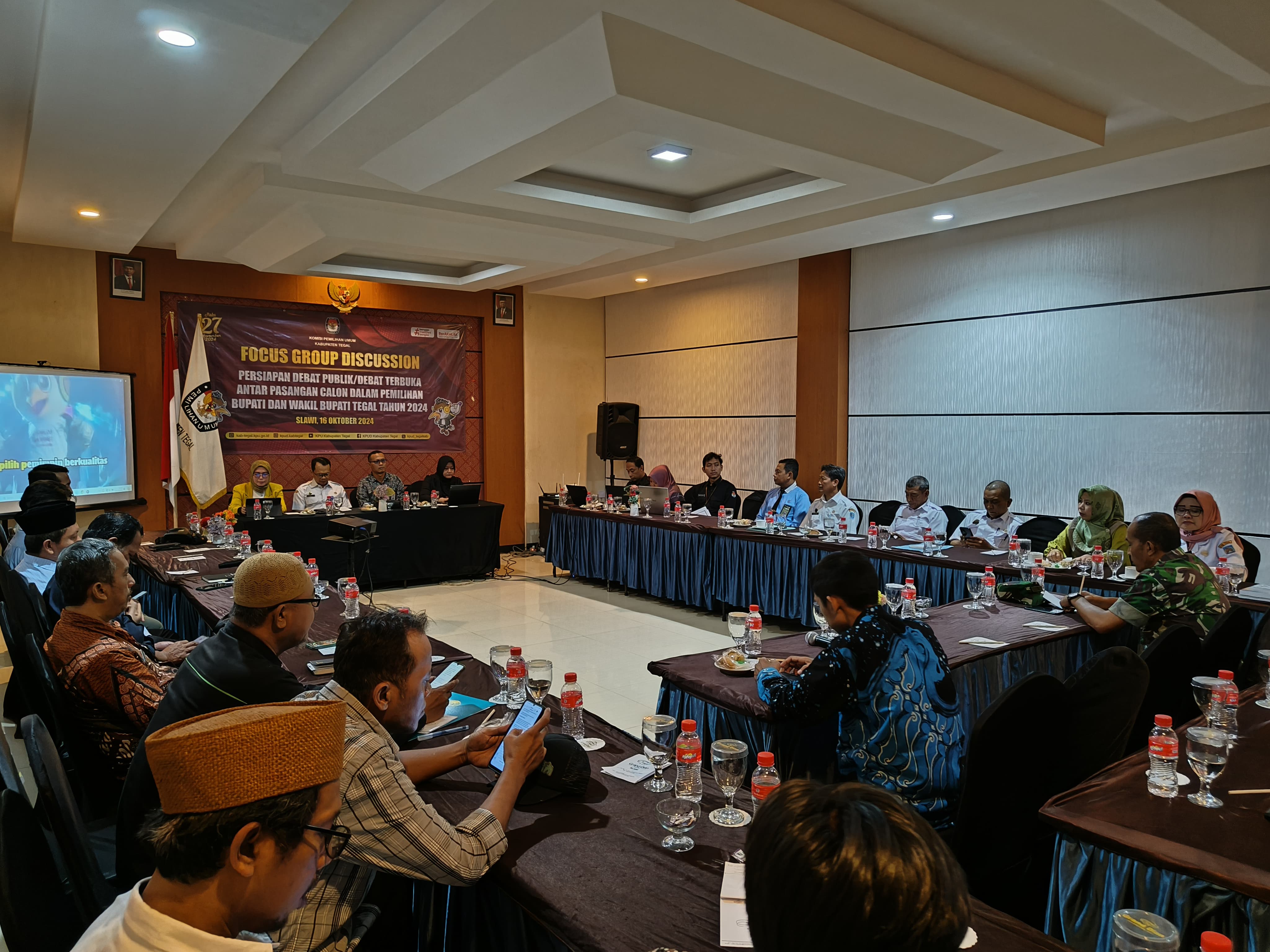 KPU Kabupaten Tegal Jadwalkan 2 Kali Debat Publik di Pilbup Tegal 2024, Ini Tanggalnya  