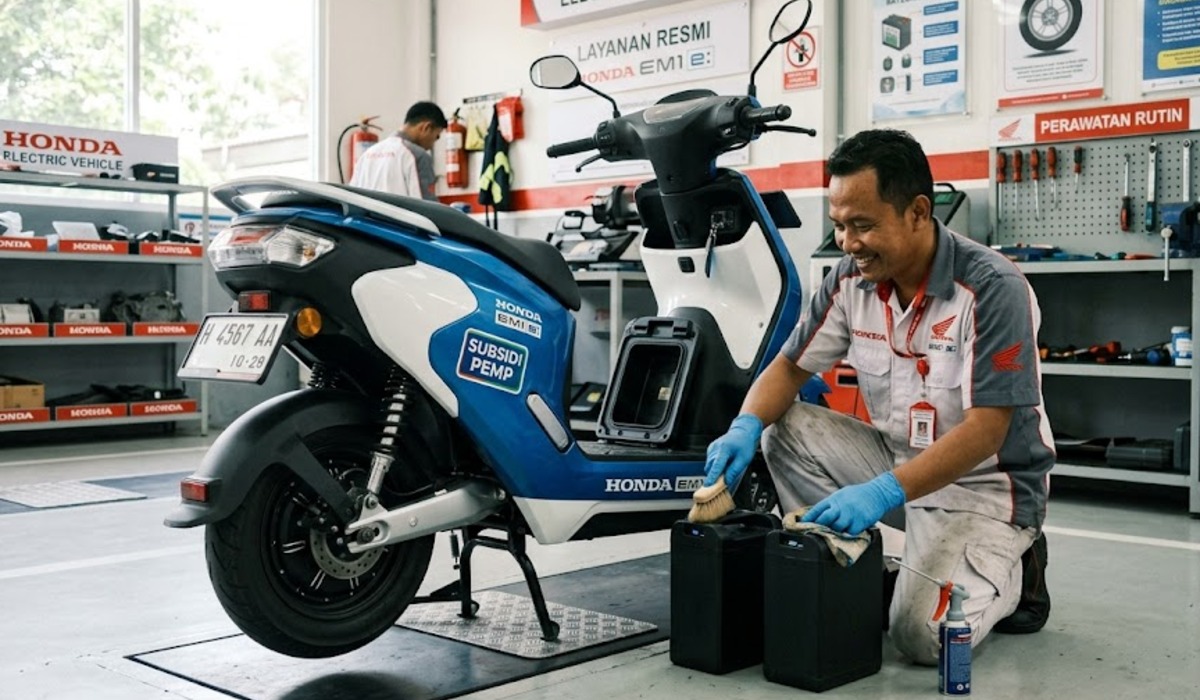 15 Tips Merawat Motor Listrik Subsidi Honda agar Awet dan Tidak Cepat Rusak
