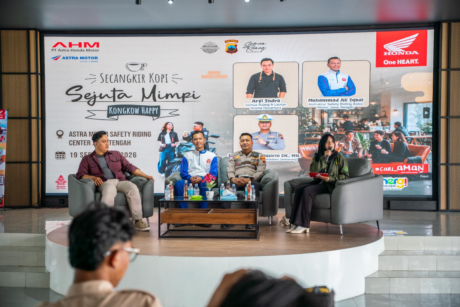 Astra Motor Jateng Gelar Seminar Safety Riding 